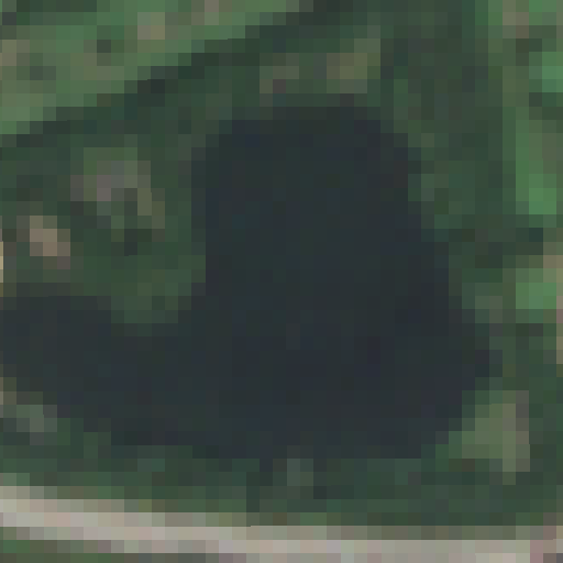 Sentinel-2-Aufnahme des Achterdieksee vom 09. August 2026