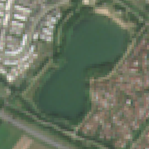 Sentinel-2-Aufnahme des Allermöher See vom 03. August 2026