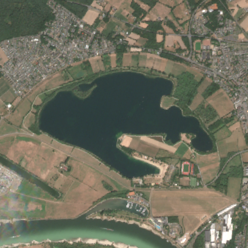 Sentinel-2-Aufnahme des Auesee vom 09. August 2026