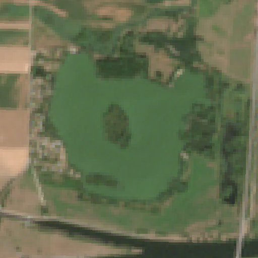 Sentinel-2-Aufnahme des Augsfelder Baggersee (Kleidersee) vom 10. August 2026