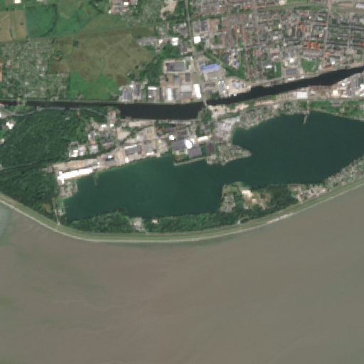 Sentinel-2-Aufnahme des Banter See vom 09. August 2026