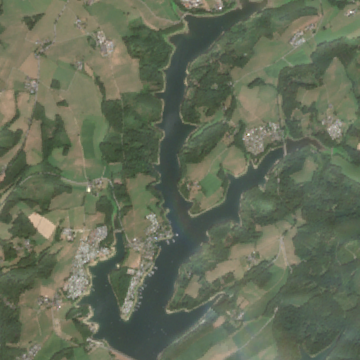 Sentinel-2-Aufnahme des Bevertalsperre vom 09. August 2026