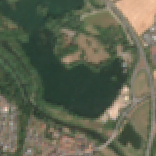 Sentinel-2-Aufnahme des Breitenbacher See vom 10. August 2026
