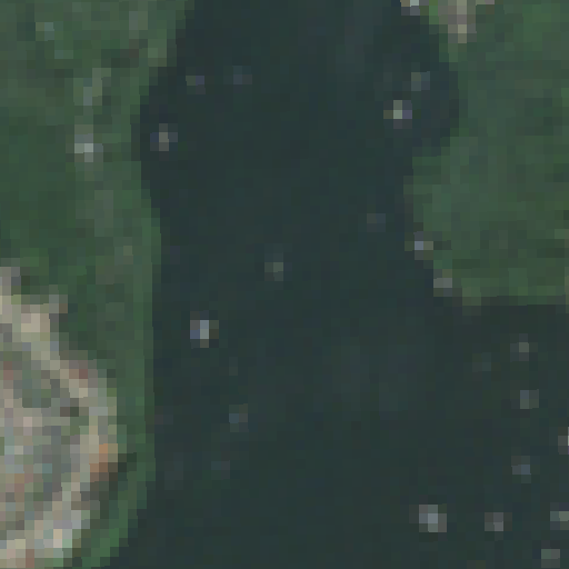 Sentinel-2-Aufnahme des Dämeritzsee vom 08. August 2026