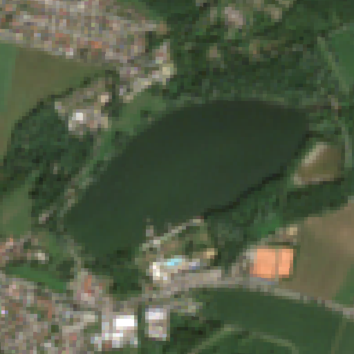 Sentinel-2-Aufnahme des Stadtweiher Leutkirch vom 08. August 2026