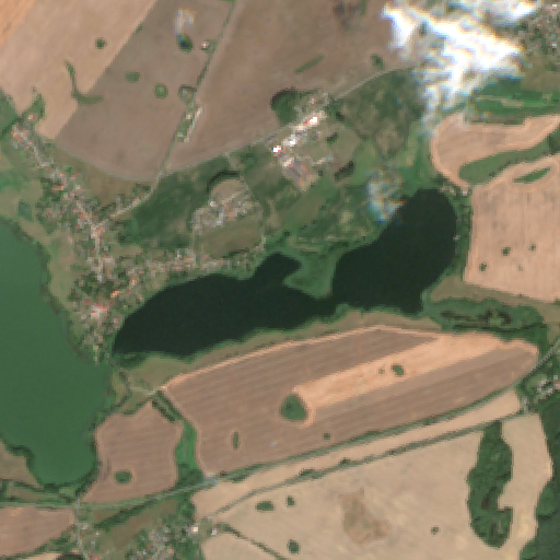 Sentinel-2-Aufnahme des Wanzkaer See vom 05. August 2026