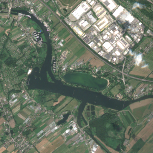 Sentinel-2-Aufnahme des Eichbaumsee vom 17. Juli 2026