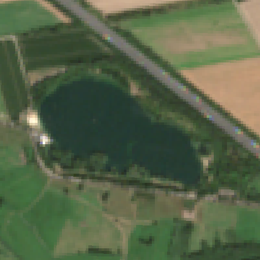 Sentinel-2-Aufnahme des Eixer See vom 03. August 2026