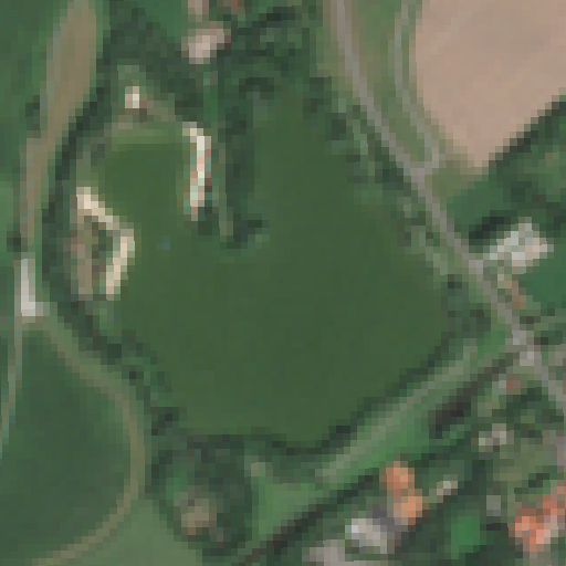 Sentinel-2-Aufnahme des FREIZEITANLAGE SANDER SEE vom 09. August 2026