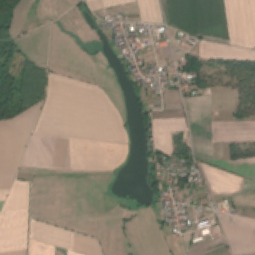 Sentinel-2-Aufnahme des Gödnitzer See vom 03. August 2026