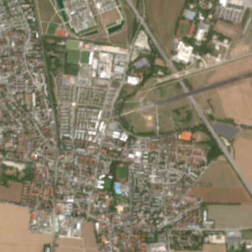Sentinel-2-Aufnahme des Hachinger Bach vom 10. August 2026