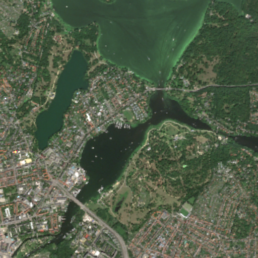 Sentinel-2-Aufnahme des Havel, Tiefer See vom 08. August 2026