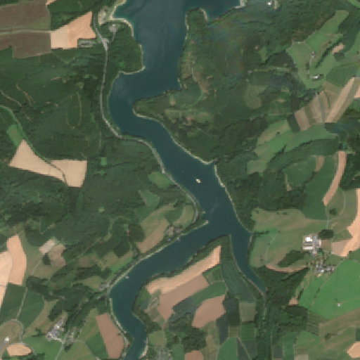 Sentinel-2-Aufnahme des Hennesee vom 04. August 2026