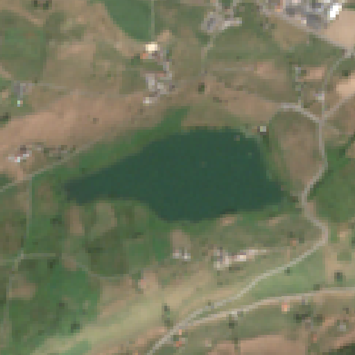 Sentinel-2-Aufnahme des Hüttnersee vom 10. August 2026