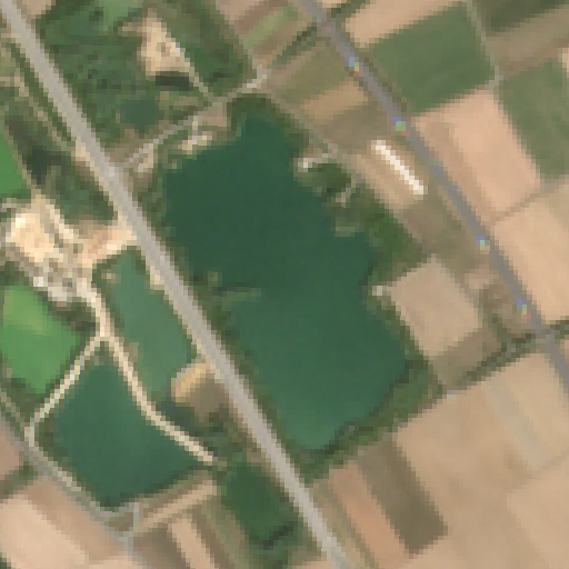 Sentinel-2-Aufnahme des Kleiner See vom 10. August 2026