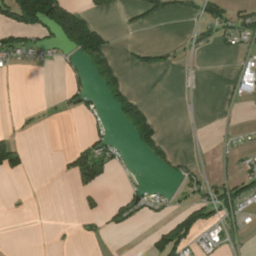 Sentinel-2-Aufnahme des Koberbachtalsperre vom 10. August 2026