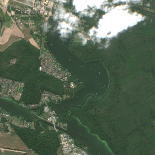Sentinel-2-Aufnahme des Krampnitzsee vom 08. August 2026
