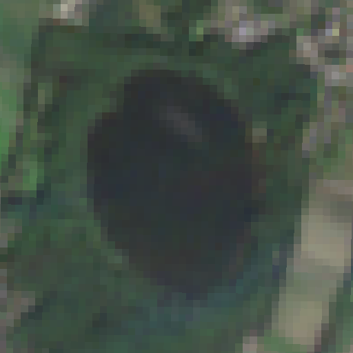 Sentinel-2-Aufnahme des Krupunder See vom 09. August 2026