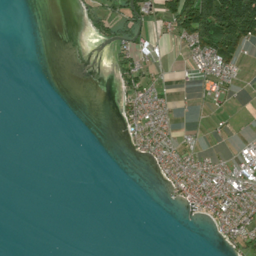 Sentinel-2-Aufnahme des LANGENARGEN STRANDBAD vom 10. August 2026
