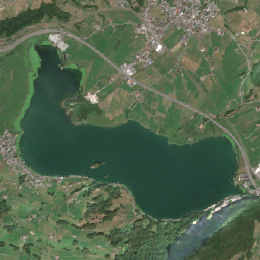 Sentinel-2-Aufnahme des Lauerzersee vom 08. August 2026