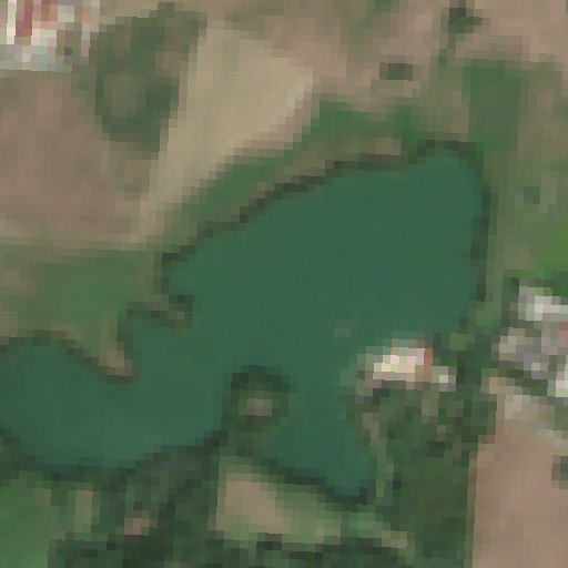 Sentinel-2-Aufnahme des Leitgeringer See vom 10. August 2026