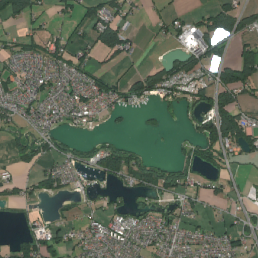 Sentinel-2-Aufnahme des Lippesee vom 09. August 2026