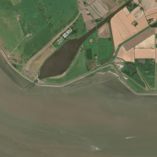 Sentinel-2-Aufnahme des MAHLBUSEN VORFLUTERBECKEN KNOCK vom 09. August 2026