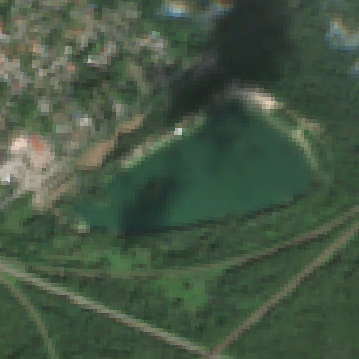 Sentinel-2-Aufnahme des NYMPHENSEE BRIESELANG vom 08. August 2026