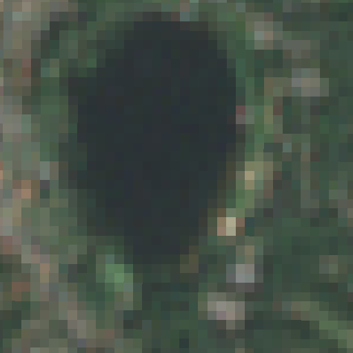 Sentinel-2-Aufnahme des Otterstedter See vom 09. August 2026