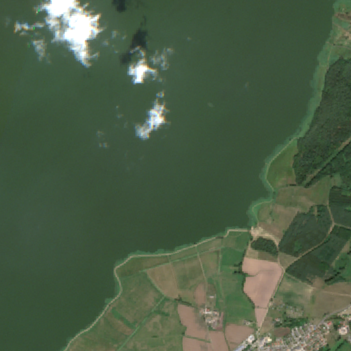 Sentinel-2-Aufnahme des Peenestrom vom 05. August 2026