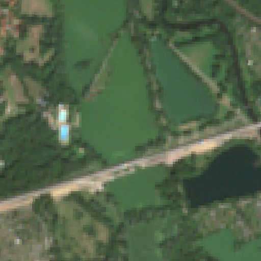 Sentinel-2-Aufnahme des RICKLINGER BAD vom 03. August 2026