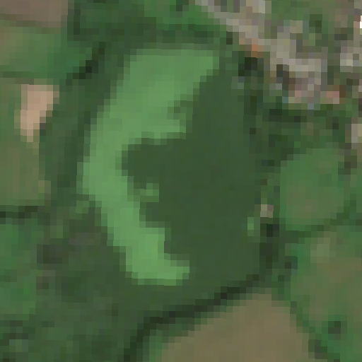 Sentinel-2-Aufnahme des Ritzerauer See vom 03. August 2026
