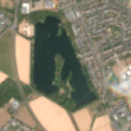 Sentinel-2-Aufnahme des Rotter See vom 01. August 2026