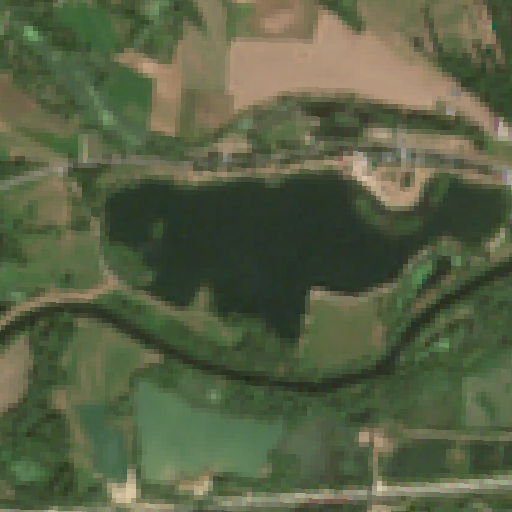 Sentinel-2-Aufnahme des Rudufersee vom 10. August 2026