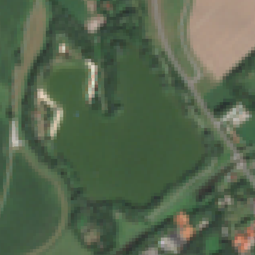 Sentinel-2-Aufnahme des Sander See vom 09. August 2026