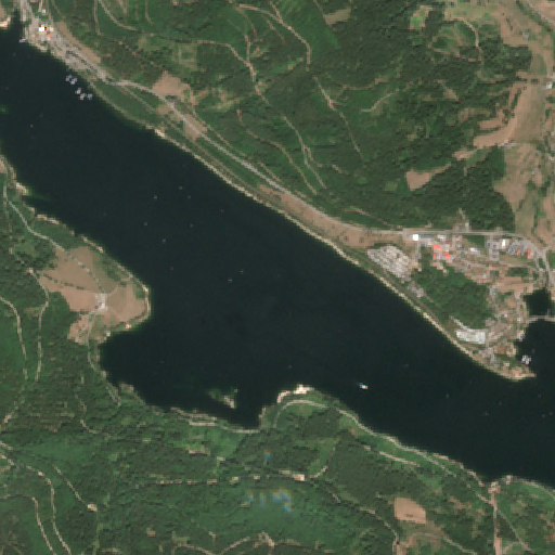 Sentinel-2-Aufnahme des Schluchsee vom 08. August 2026