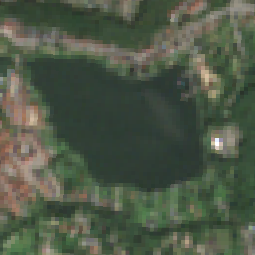 Sentinel-2-Aufnahme des SCHULSEE MOELLN LUISENBAD vom 03. August 2026