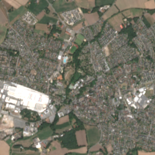 Sentinel-2-Aufnahme des Schwanenteich vom 09. August 2026