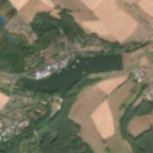 Sentinel-2-Aufnahme des SEEPARK KIRCHHEIM vom 10. August 2026