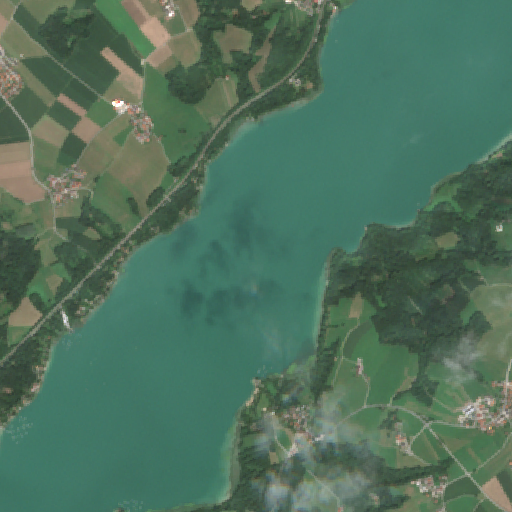 Sentinel-2-Aufnahme des Simssee vom 07. August 2026