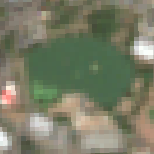 Sentinel-2-Aufnahme des Stadtweiher Baumholder vom 04. August 2026