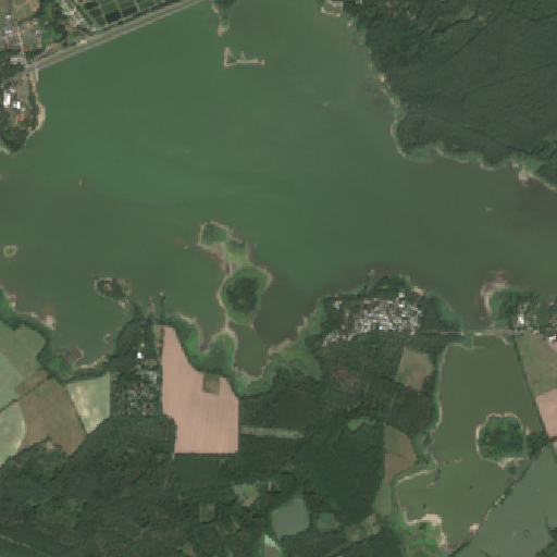 Sentinel-2-Aufnahme des Talsperre Quitzdorf vom 10. August 2026
