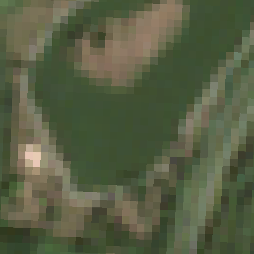 Sentinel-2-Aufnahme des Trebgaster Badesee vom 10. August 2026