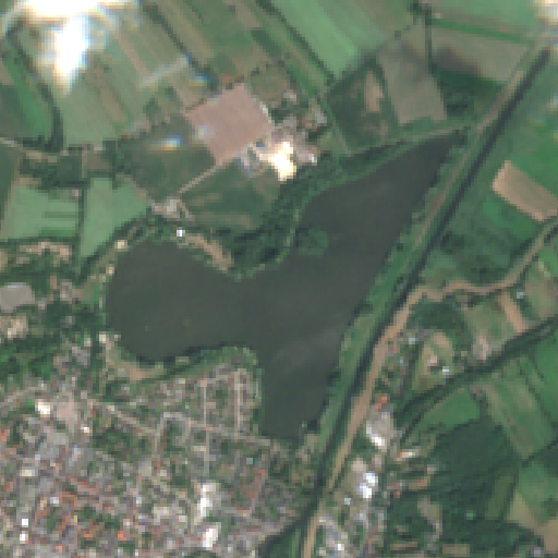 Sentinel-2-Aufnahme des Vörder See vom 06. August 2026
