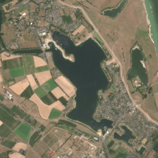 Sentinel-2-Aufnahme des Xantener Südsee vom 09. August 2026